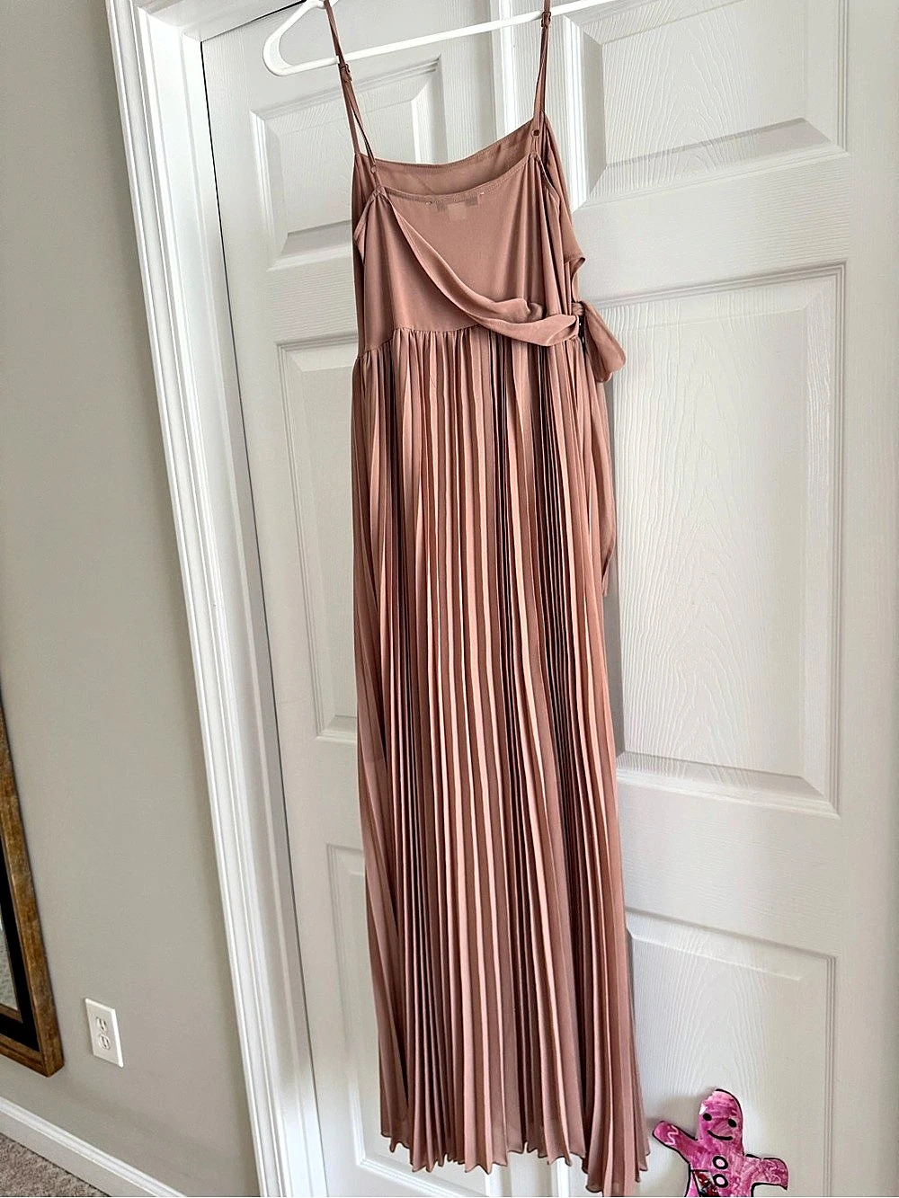 Pleated Maxi Dress
